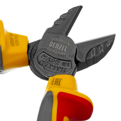 Бокорезы, диэлектрические рукоятки, до 1000 В, трехкомпонентные рукоятки, 160 мм Denzel по ценам производителя в Москве с доставкой по всей России