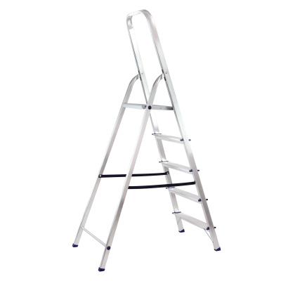 Стремянка, 5 ступеней, алюминиевая, Сибртех по ценам производителя в Москве с доставкой по всей России