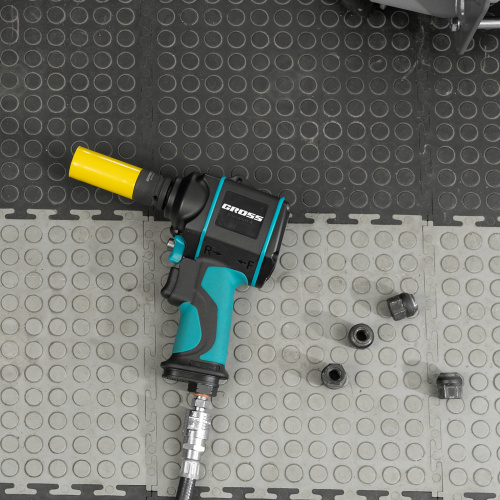 Гайковерт пневматический ударный G985K2, 1/2, 610Нм 9000 об/мин, с набором 17 предметов Gross по ценам производителя в Москве с доставкой по всей России