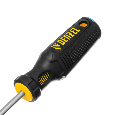 Отвертка, SL6x150 мм, S2, 3к рукоятка Denzel по ценам производителя в Москве с доставкой по всей России
