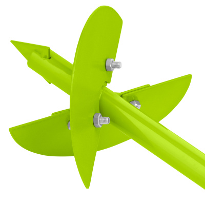 Бур лопастной со сменными ножами, 1000 мм, диаметр 150 мм, 200 мм, Сибртех по ценам производителя в Москве с доставкой по всей России