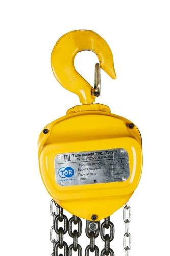 Таль ручная шестеренная TOR ТРШ C 3ТХ3М по ценам производителя в Москве с доставкой по всей России