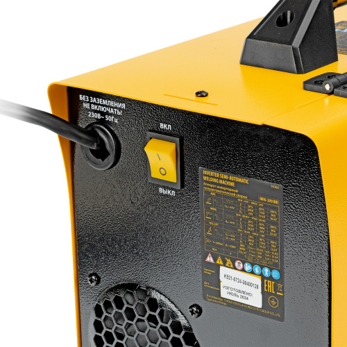 Аппарат инвертор. полуавтомат. cварки IMIG-205SDR, 200 А, ПВ 60%, катушка 5 кг Denzel по ценам производителя в Москве с доставкой по всей России