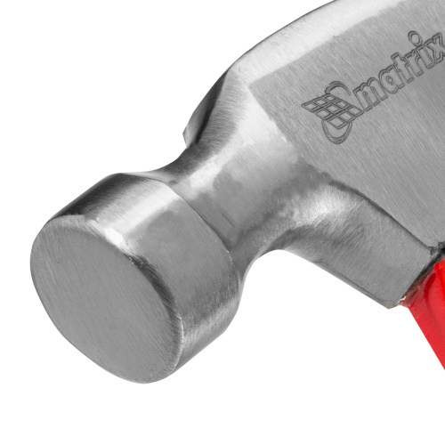 Молоток-гвоздодер мини, фибергласовая двухкомпонентная рукоятка, 250 г Matrix по ценам производителя в Москве с доставкой по всей России