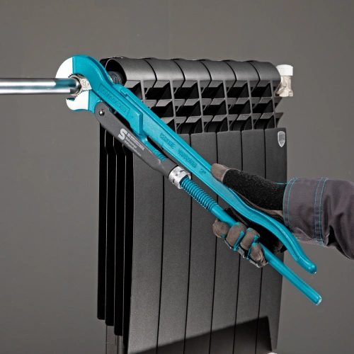 Ключ трубный рычажный 2, №3, цельнокованый, CrV, тип "S" Gross по ценам производителя в Москве с доставкой по всей России