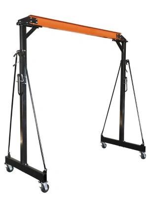 Мини-кран козловой TOR (МПУ) 1,5 т высота 2,4-3,6 м пролет 2,4 м по ценам производителя в Москве с доставкой по всей России