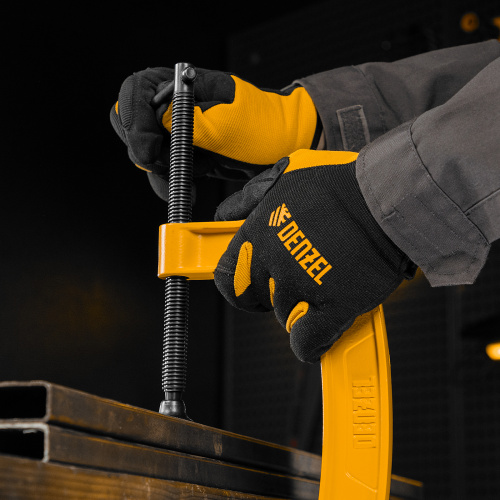 Струбцина G-образная, усиленная, 150 мм Denzel по ценам производителя в Москве с доставкой по всей России