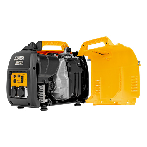 Генератор инверторный GT-2200iS, 2.2 кВт, 230 В, бак 4 л, закрытый корпус, ручной старт Denzel по ценам производителя в Москве с доставкой по всей России