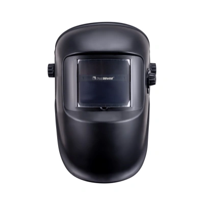 Маска сварщика КОРУНД черная (ф-р АСФ 4/9-13 с внеш. рег., пр-во FoxWeld) ,без коробки по ценам производителя в Москве с доставкой по всей России