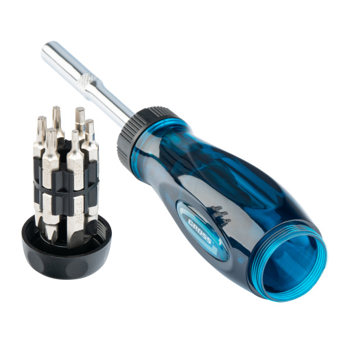 Отвертка реверсивная с удлинителем, трещотка 72 зуба, 12 шт, сталь S2 Gross по ценам производителя в Москве с доставкой по всей России