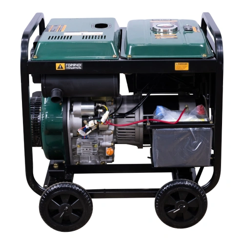 Генератор дизельный STEM Techno S6500DE (6.5 кВт, электростартер, дисплей, подогрев) по ценам производителя в Москве с доставкой по всей России