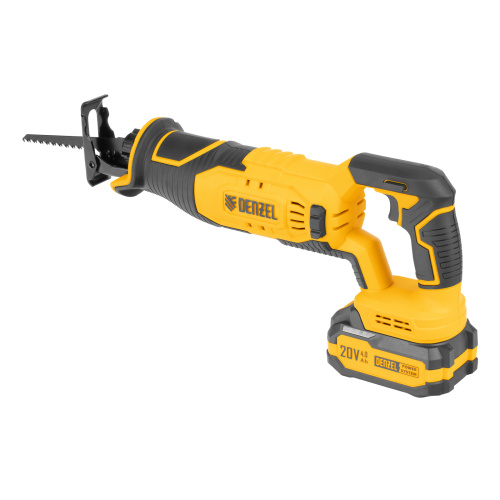 Пила сабельная аккумуляторная RS-180, Li-Ion, 20 В Denzel по ценам производителя в Москве с доставкой по всей России