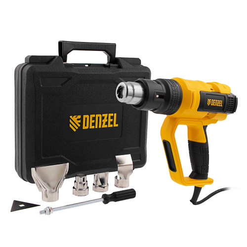 Фен технический HG-2000E, 2000 Вт, 2 режима, LCD дисплей Denzel по ценам производителя в Москве с доставкой по всей России