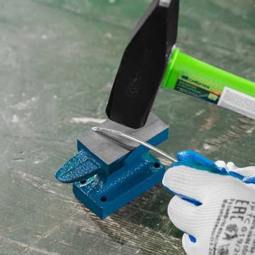 Наковальня кузнечная, однорогая, 450 гр. Сибртех по ценам производителя в Москве с доставкой по всей России