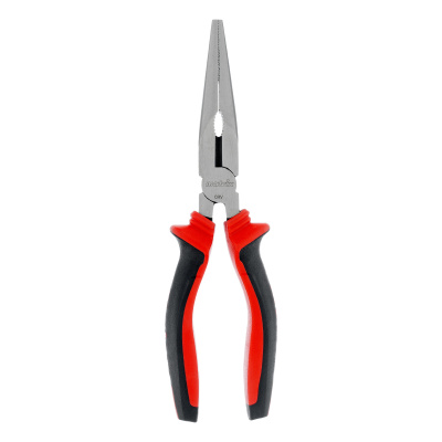 Длинногубцы прямые, 200 мм, хром-ванадий, двухкомпонентные рукоятки Matrix по ценам производителя в Москве с доставкой по всей России