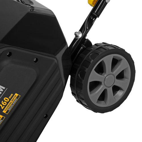 Электрическая снегоуборочная машина ESB-460-M, 1.8 кВт, металлический шнек, LED фара Denzel по ценам производителя в Москве с доставкой по всей России