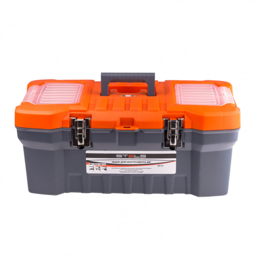 Ящик для инструмента с металлическими замками 22", 28 х 23 см, 5 х 56 см Stels по ценам производителя в Москве с доставкой по всей России