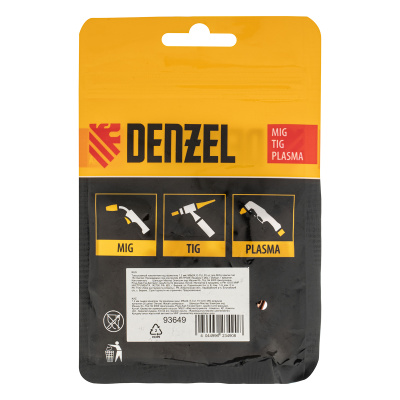 Токосъемный наконечник под проволоку 1,2 мм, М5х24, E-CU, 20 шт для MIG горелки тип 15 Denzel по ценам производителя в Москве с доставкой по всей России