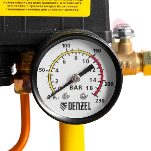 Компрессор воздушный, ременный привод BCI4000-T/200, 4.0 кВт, 200 литров, 690 л/мин Denzel по ценам производителя в Москве с доставкой по всей России