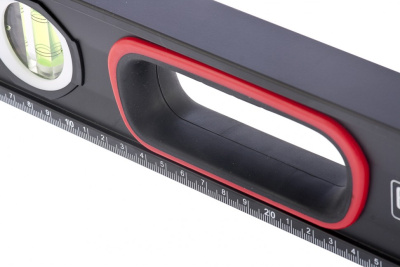 Уровень алюминиевый, усиленный, фрезерованный, 3 глазка, двухкомпонентные рукоятки, 1200 мм Matrix по ценам производителя в Москве с доставкой по всей России