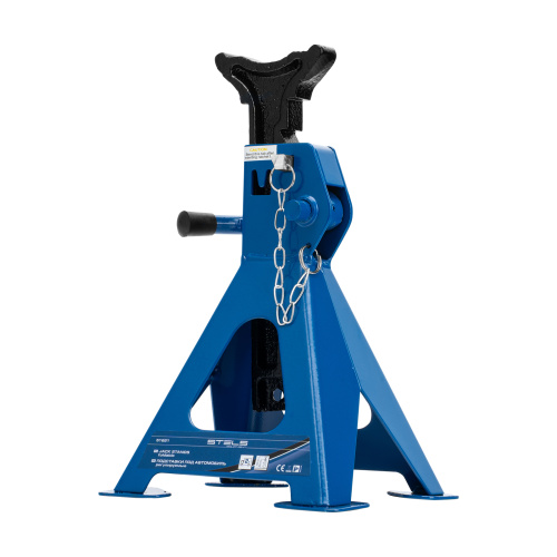 Подставки под автомобиль регулируемые, 2 т, H подъема 280-420 мм, 2 шт, Stels по ценам производителя в Москве с доставкой по всей России