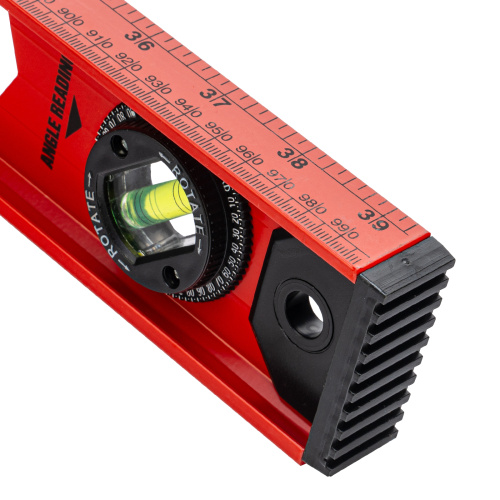 Уровень алюминиевый "Рельс", 1000 мм, 3 глазка, усиленный Matrix по ценам производителя в Москве с доставкой по всей России