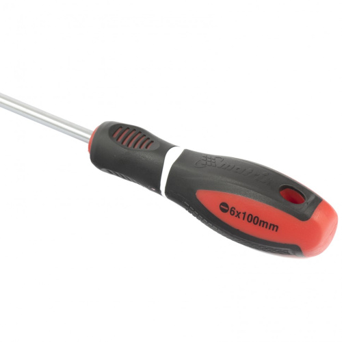 Отвертка "Era", SL6 х 100 мм, CrV, трехкомпонентная рукоятка Matrix по ценам производителя в Москве с доставкой по всей России