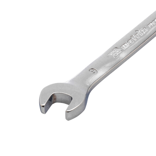 Ключ комбинированный трещоточный, 9 мм, CrV, шарнирный, зеркальный хром Matrix по ценам производителя в Москве с доставкой по всей России