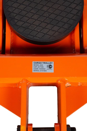 Роликовая платформа поворотная TOR X24 г/п 24 т (с ручкой) по ценам производителя в Москве с доставкой по всей России