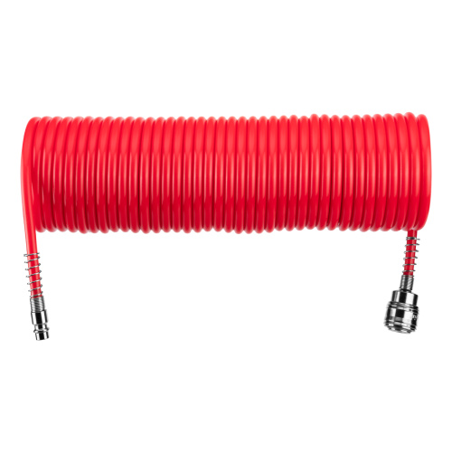 Шланг спиральный воздушный, 10 м, с быстросъемными соединениями Matrix купить в Москве с доставкой по всей России | ProtosMarket.ru