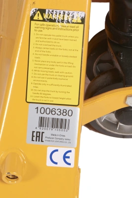 Тележка гидравлическая 2000 кг 1150 мм резиновые колеса XILIN DB по ценам производителя в Москве с доставкой по всей России