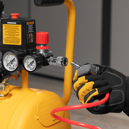 Компрессор воздушный DC1500/24, прямой привод, 1.5 кВт, 24 литра, 220 л/мин Denzel по ценам производителя в Москве с доставкой по всей России