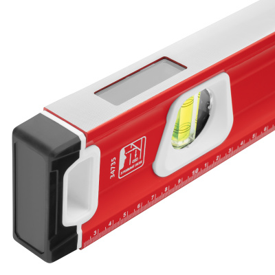 Уровень алюминиевый, магнит, фрезерованный, 3 глазка (1 зеркальный) двухкомпонентные рукоятки, 1500 мм Matrix по ценам производителя в Москве с доставкой по всей России