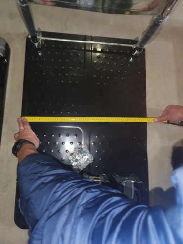 Тележка платформенная 650 кг TOR PH650 (890x590) со складной ручкой (пластиковые колеса 125 мм) по ценам производителя в Москве с доставкой по всей России