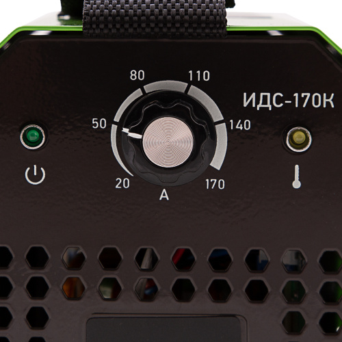 Инверторный аппарат дуговой сварки ИДС-170K, 170 А, ПВ 80%, диаметр электрода 1,6-3,2 мм Сибртех по ценам производителя в Москве с доставкой по всей России