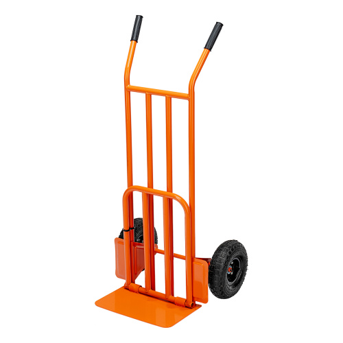 Тележка ручная 2-х колесная, усиленная, г/п 250кг, откидная платформа 530х400мм Сибртех по ценам производителя в Москве с доставкой по всей России