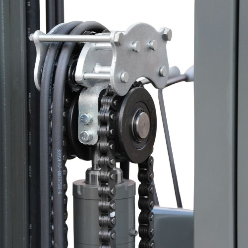 Электрический вилочный погрузчик CPD25-HА2 с тремя линиями гидравлики по ценам производителя в Москве с доставкой по всей России