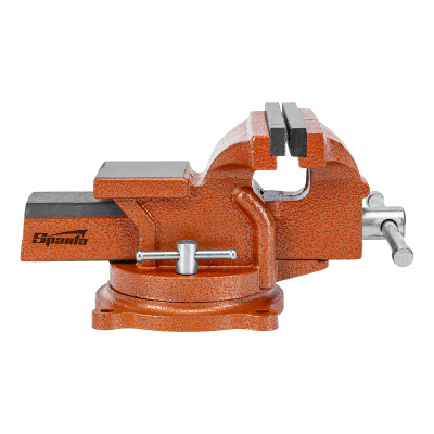 Тиски слесарные, 125 мм, поворотные, с наковальней Sparta по ценам производителя в Москве с доставкой по всей России