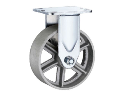 Колесо большегрузное неповоротное FCS 63 150 мм чугунное (N) по ценам производителя в Москве с доставкой по всей России