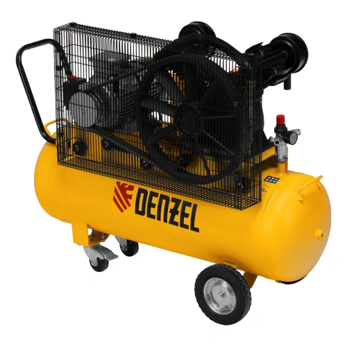 Компрессор воздушный рем. привод BCV 4000-T/100, 4,0 кВт, 100 литров, 690 л/мин Denzel по ценам производителя в Москве с доставкой по всей России
