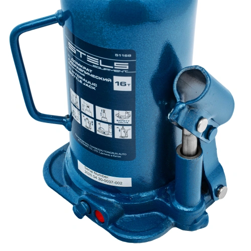 Домкрат гидравлический бутылочный, 16 т, h подъема 227-457 мм Stels купить в Москве с доставкой по всей России | ProtosMarket.ru