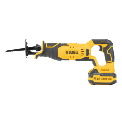 Пила сабельная аккумуляторная RS-180, Li-Ion, 20 В Denzel по ценам производителя в Москве с доставкой по всей России