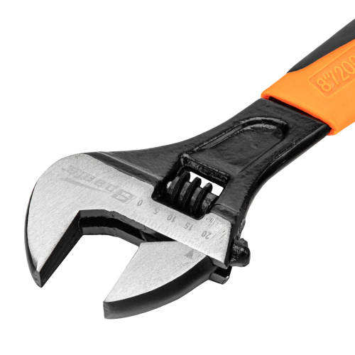 Ключ разводной, 200 мм, двухкомпонентная рукоятка Sparta по ценам производителя в Москве с доставкой по всей России