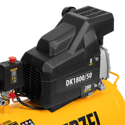 Компрессор воздушный DK1800/50, Х-PRO 1.8 кВт, 280л/мин, 50л Denzel по ценам производителя в Москве с доставкой по всей России