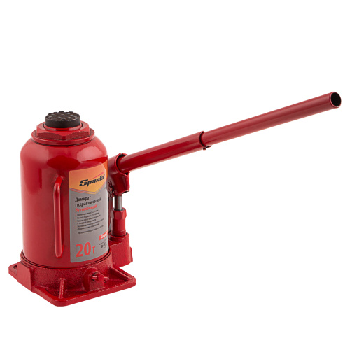 Домкрат гидравлический бутылочный 20 т, h подъема 215-405 мм Sparta Compact по ценам производителя в Москве с доставкой по всей России