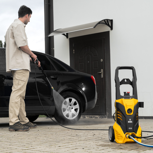 Моечная машина высокого давления R-165, 2200 Вт, 165 бар, 7 л/мин, колесная Denzel по ценам производителя в Москве с доставкой по всей России