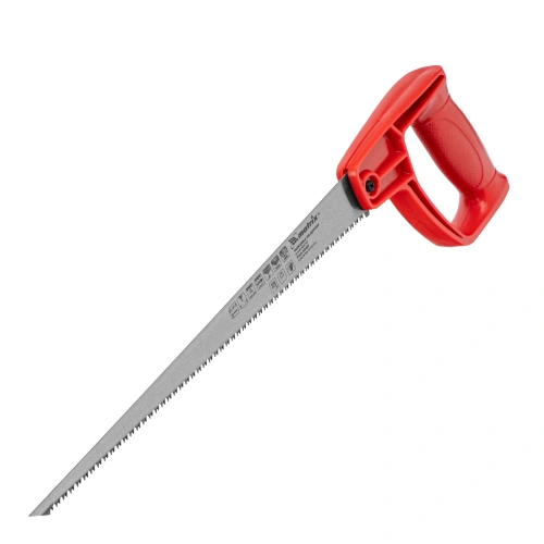 Ножовка по дереву для мелких пильных работ, 320 мм, цельнолитая однокомпонентная рукоятка Matrix по ценам производителя в Москве с доставкой по всей России