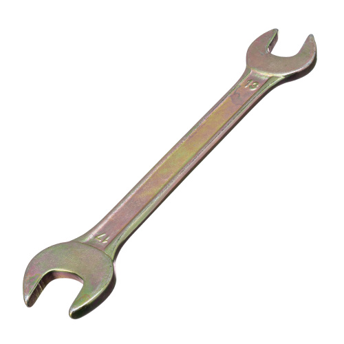 Ключ рожковый, 13 х 17 мм, желтый цинк Сибртех по ценам производителя в Москве с доставкой по всей России