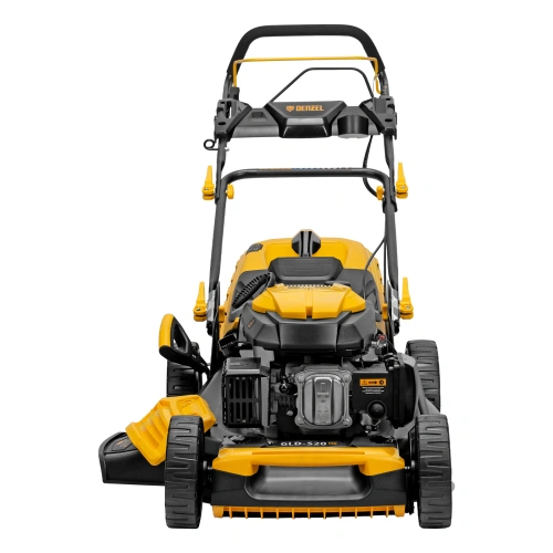 Газонокосилка бензиновая GLD-520SP, 196 куб.см, ширина 52 см, привод, 7 уровней,травосборник 60 л Denzel по ценам производителя в Москве с доставкой по всей России