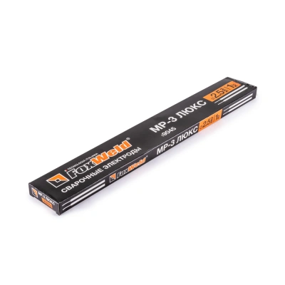 Электроды МР-3 ЛЮКС (д.2.5мм, 1.0кг) FoxWeld купить в Москве с доставкой по всей России | ProtosMarket.ru